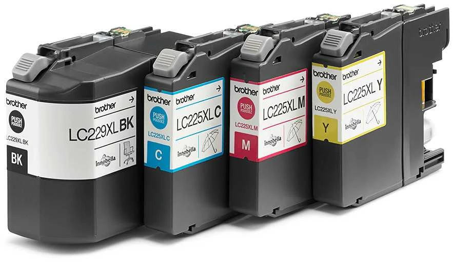 Pack Brother LC229XLVALBP CMYK lizdinė plokštelė MFCJ 5320DW/5600 Series/5620DW/5625DW