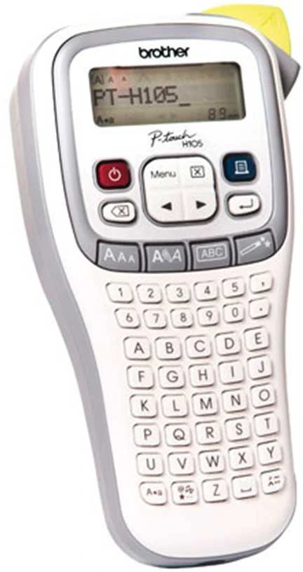 Etiketės spausdintuvas - Brother P-touch H105 kompaktiškas patvarus etikečių gamintojas