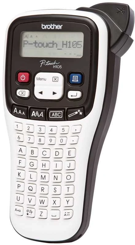 Etiketės spausdintuvas - Brother P-touch H105 kompaktiškas patvarus etikečių gamintojas