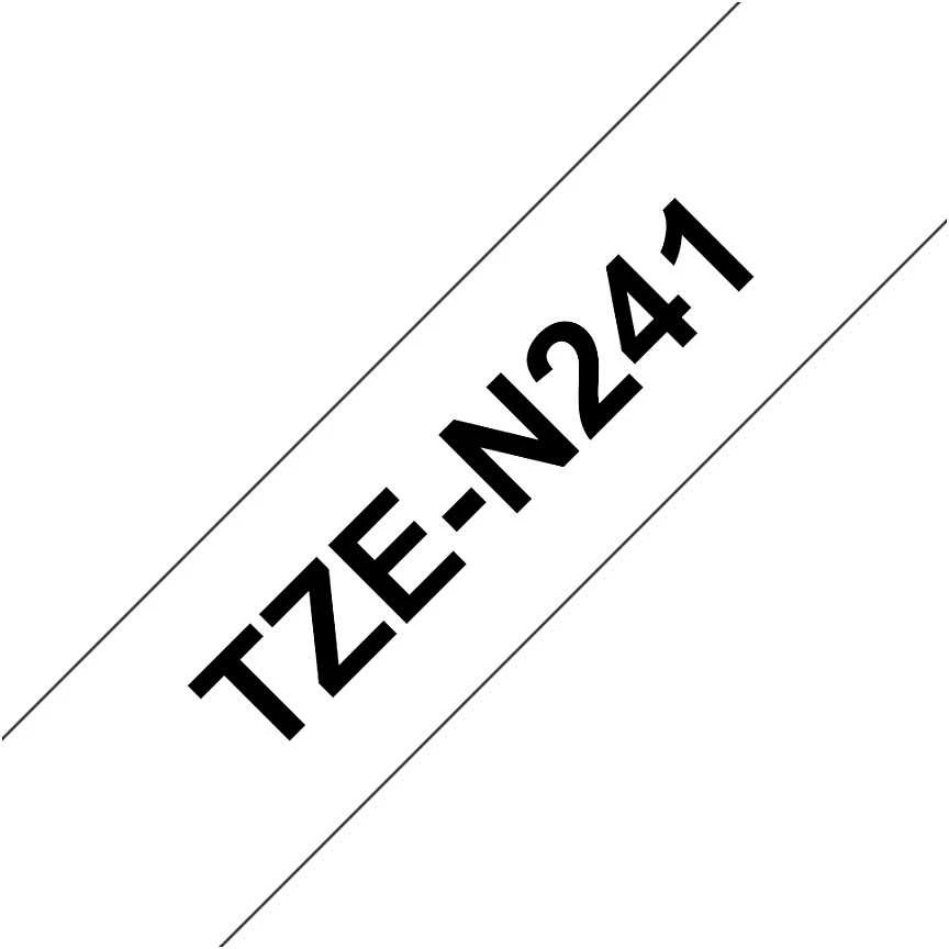 Brother BROLIS TZEN241 18 Juodas ON Baltas NON LA