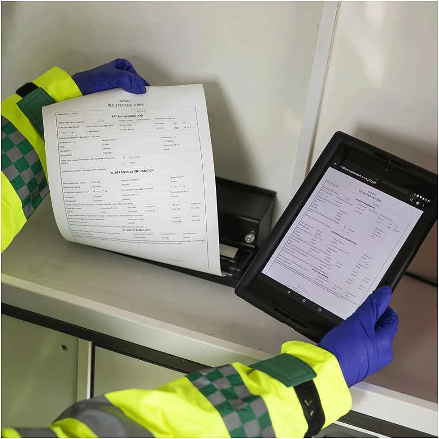Brother PJ-862 - A4 mobilusis terminis spausdintuvas su Bluetooth ryšiu