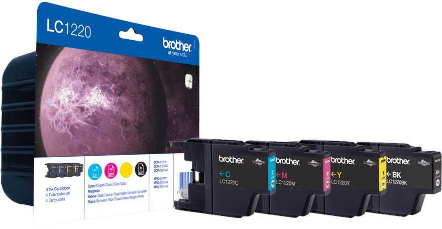 Rašalo kasetė Brother LC1220 CMYK | DCP-J925DW