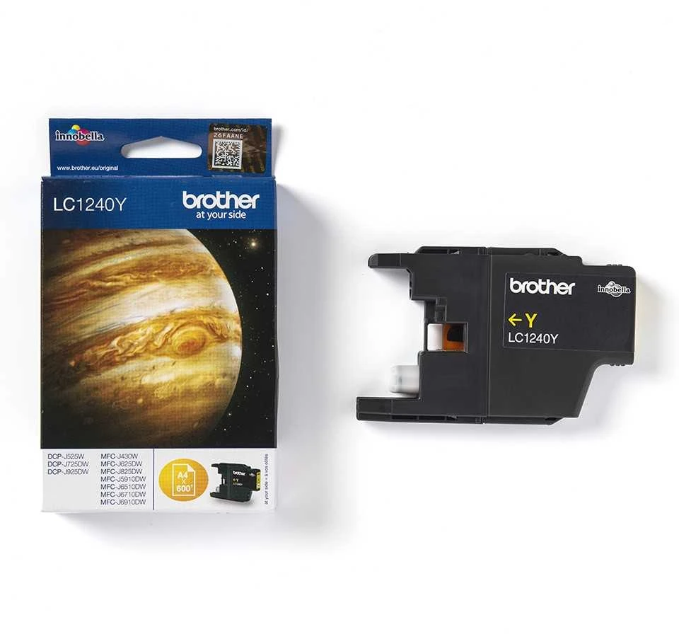 Brother Brolis LC-1240Y | Rašalo kasetė | Geltona