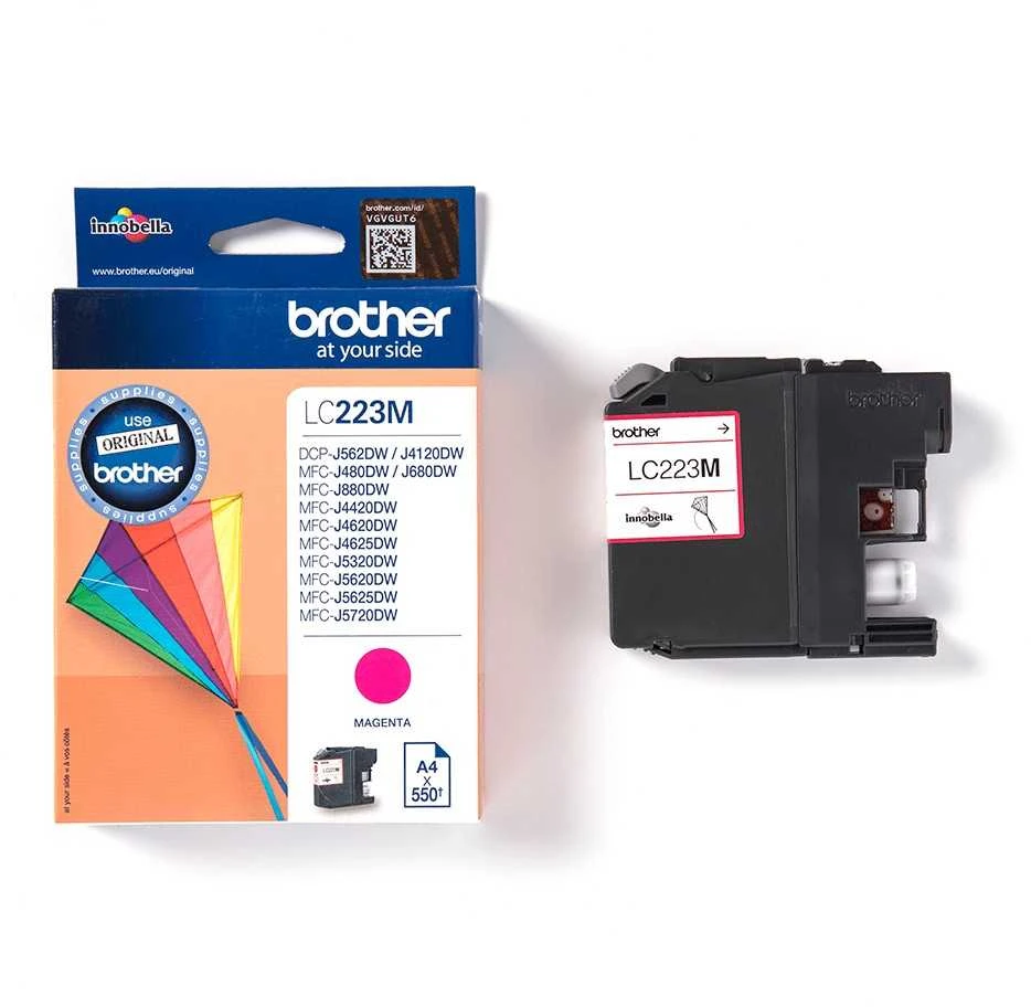 Brother LC-223M | Rašalo kasetė | Magenta
