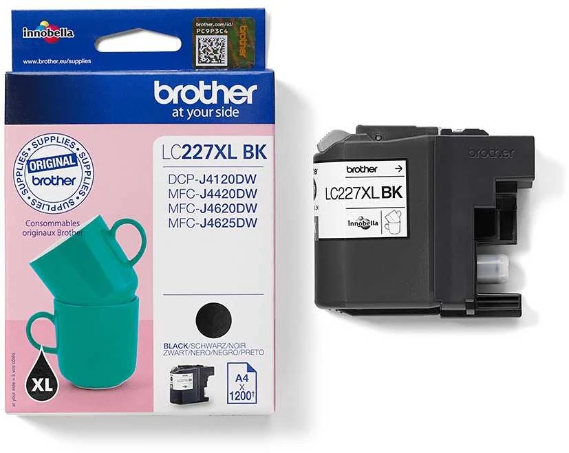 Brother Brolis LC-227XLBK | Rašalo kasetė | Juodas
