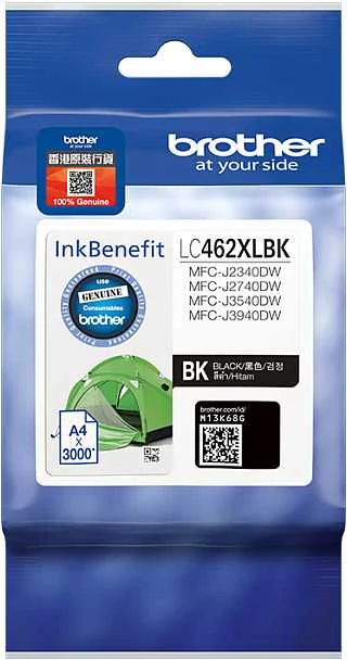 Brother LC462BK juoda XL