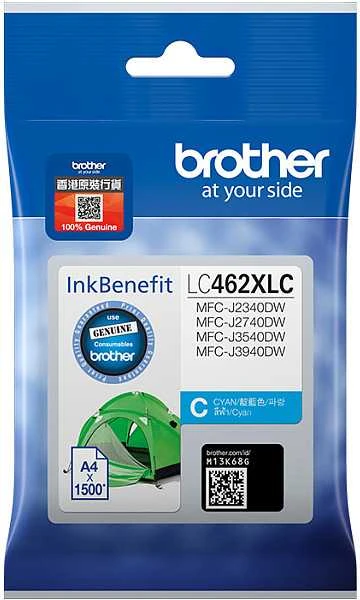 Brother LC462C cyan XL