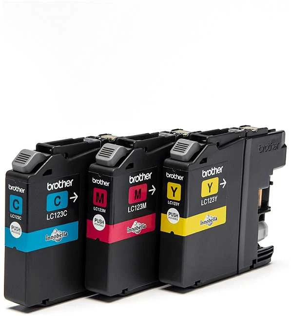 Rašalo kasetė Brother LC123RBWBP CMY | blister