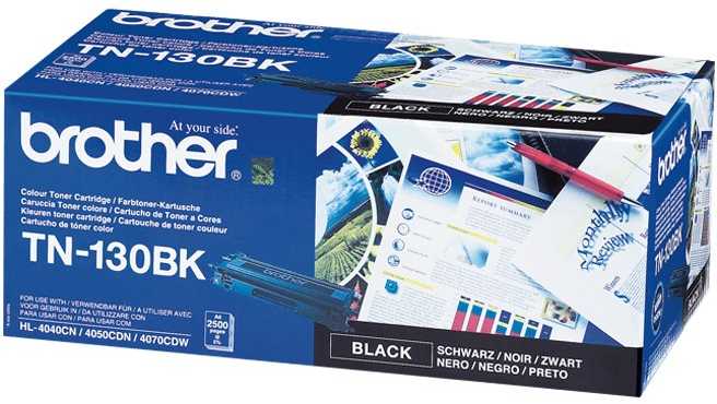 Brother Toneris TN-130BK f³r;HL-4040CN/HL-4050CDN/CDNLT/;HL-4070CDW/DCP-9040CN/;DCP-9042CDN/MFC-9440CN/;MFC-9450CDN/MFC-9840CDWW;