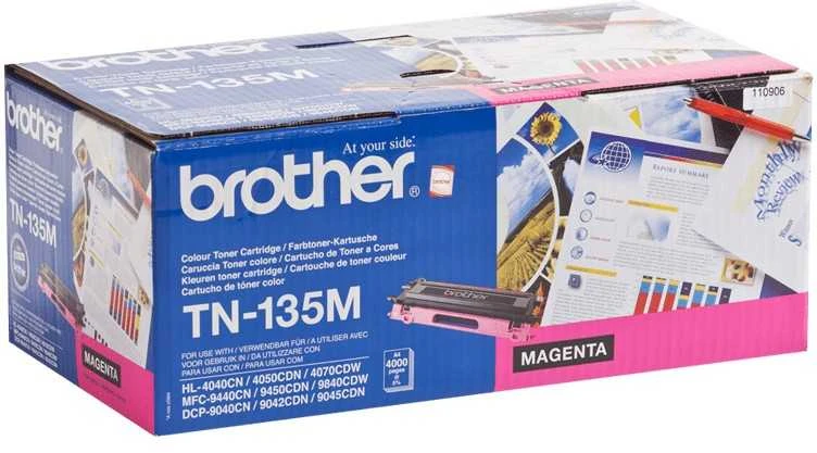 BROTHER TN-135M TONERIS MAGENTA 4000P