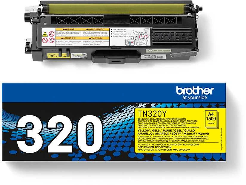 Brother TN-320, Geltona toner Brother