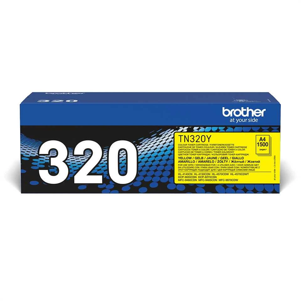 Brother TN-320, Geltona toner Brother