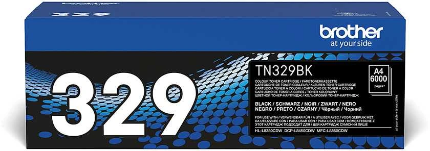 BROTHER TN-329BK TONERIS S.HIGH BLK 6000P