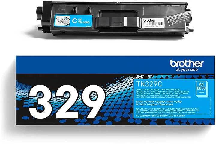 BROTHER TN-329C TONER S.HIGH CYAN 6000P