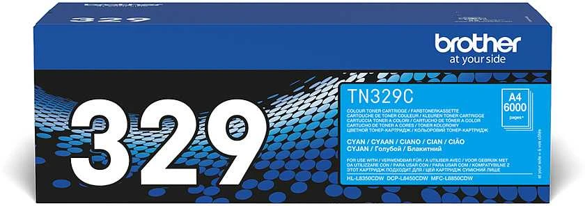 BROTHER TN-329C TONER S.HIGH CYAN 6000P