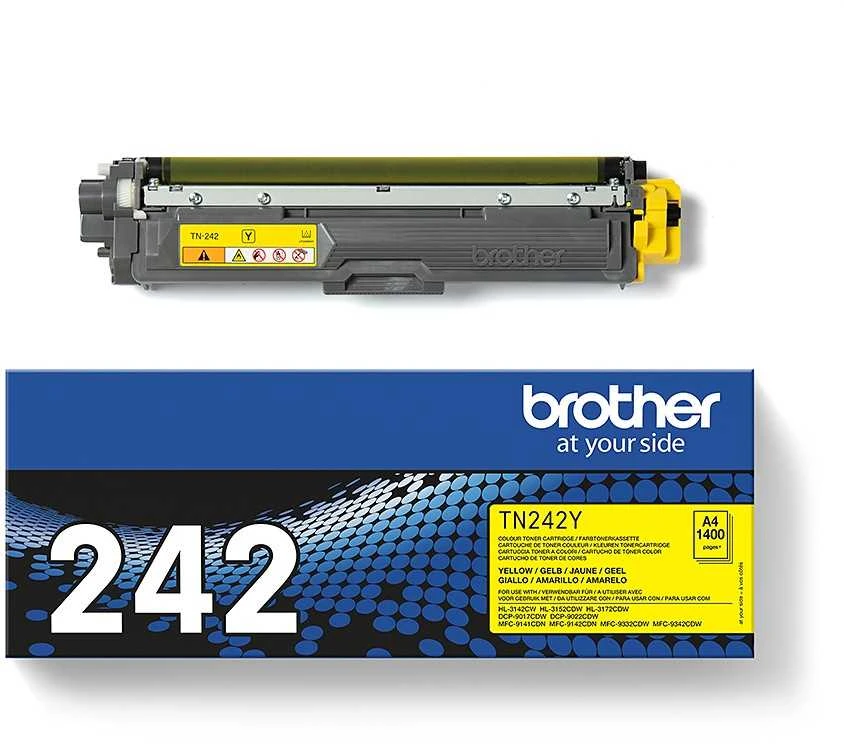 Brother TN-242Y tonerio kasetė Originalus Geltona 1 vnt