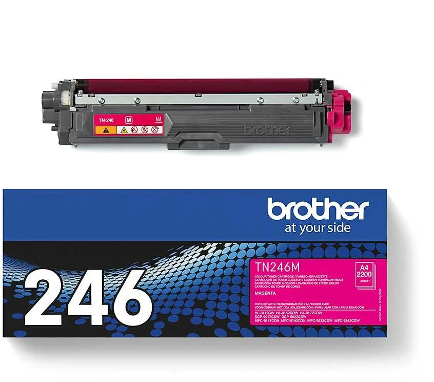 Brother TN-246M tonerio kasetė Originalus Rausvai raudona 1 vnt