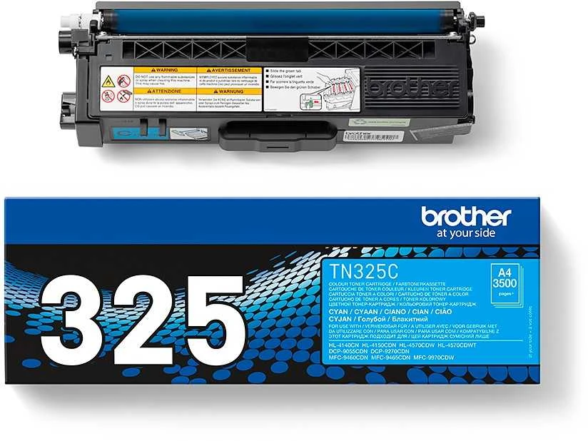 BROTHER TN-325C TONERIS HIGH CYAN 3500P