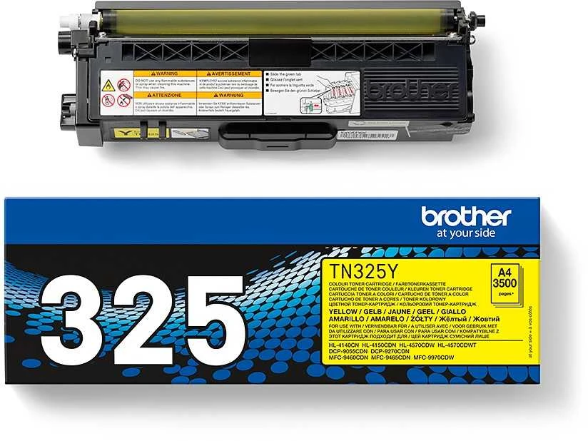 BROTHER TN-325Y TONER HIGH Geltonas 3500P