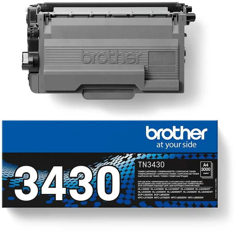 BROTHER TN-3430 TONERIS Juodas 3000P