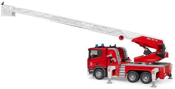 Bruder Žaislinis gaisrinis automobilis Scania Super 560R su vandens pompa
