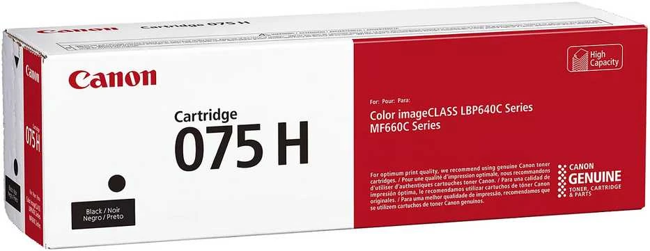 Canon CRG 075H BK (6369C002) Lazerinė kasetė, Juoda