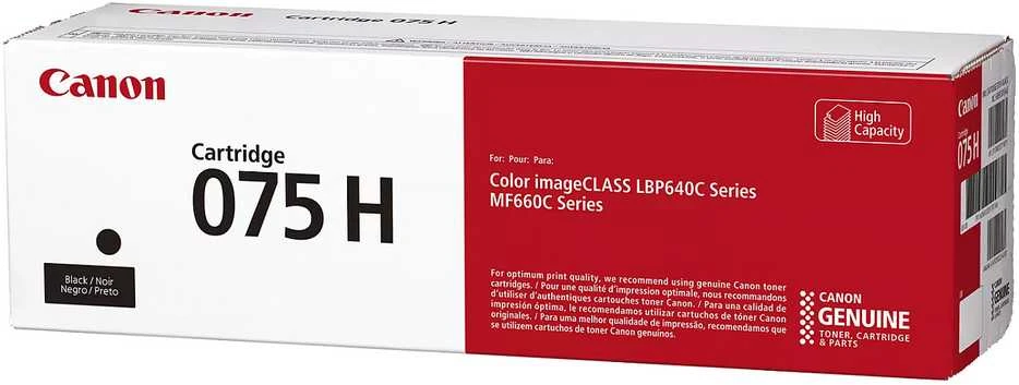 Canon CRG 075H BK (6369C002) Lazerinė kasetė, Juoda