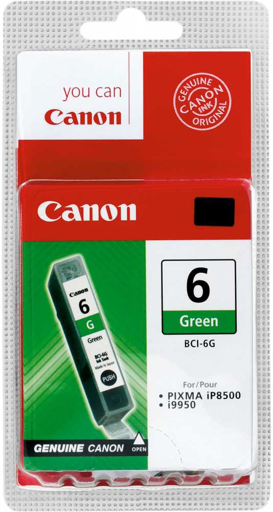 Canon BCI-6G Originalus Žalia 1 vnt