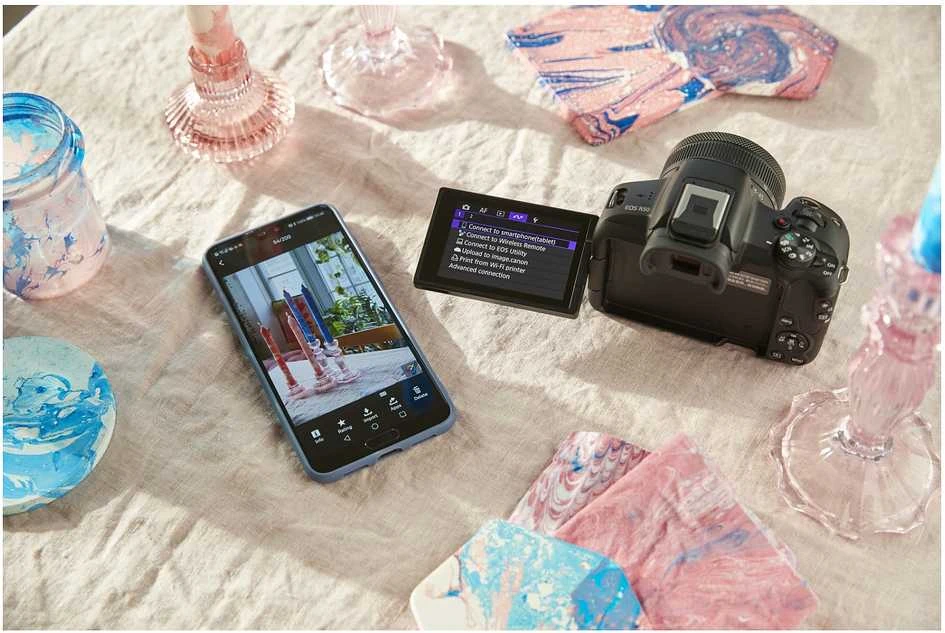 Canon EOS R50 + RF-S 18-45mm IS STM (Juodas)