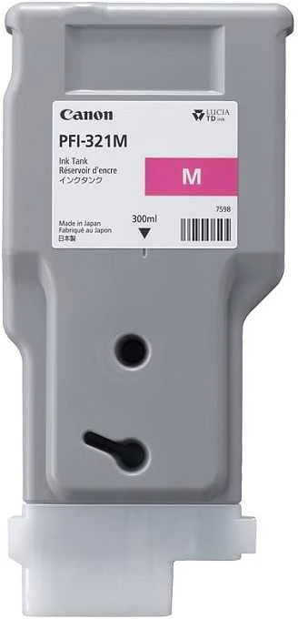 Canon PFI-321M (6269C001) Rašalinė kasetė, Purpurinė
