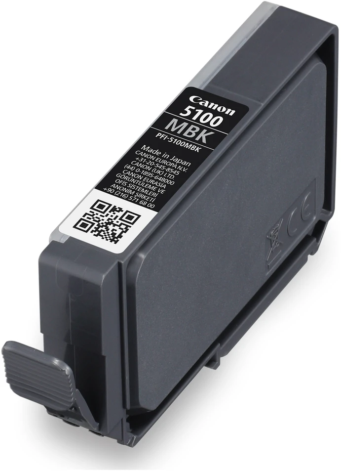 Originalus Canon rašalo kasetė PFI-5100 MBK, 6951C001, matinis juodas