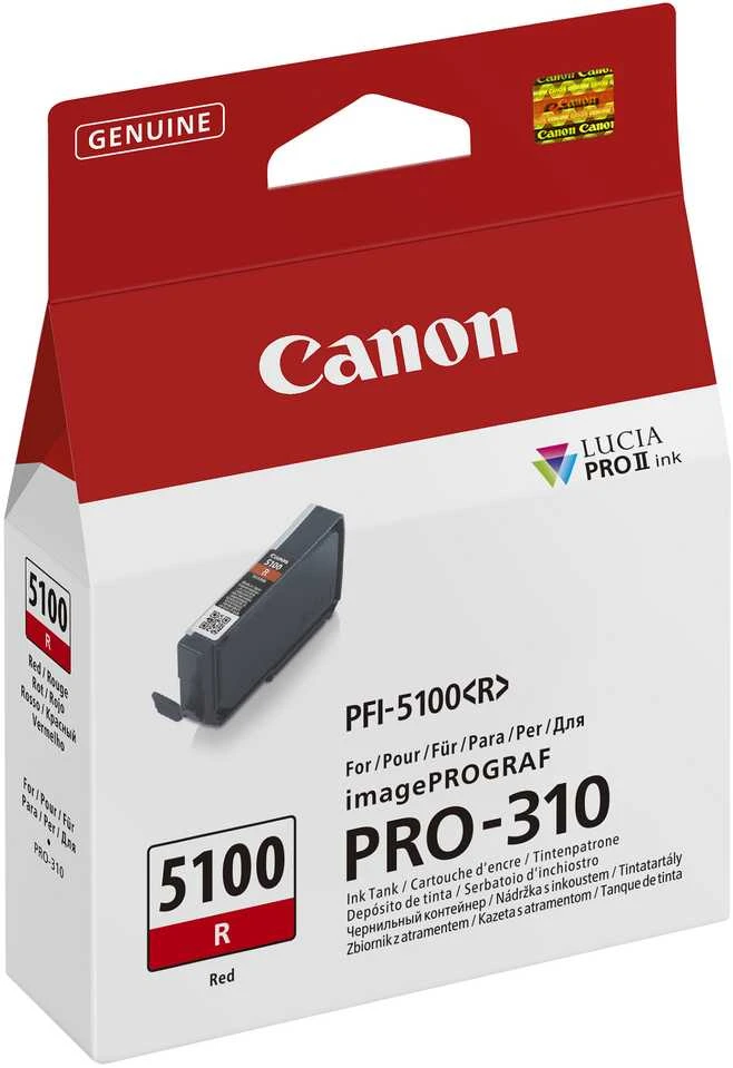 Canon PFI-5100 R raudona