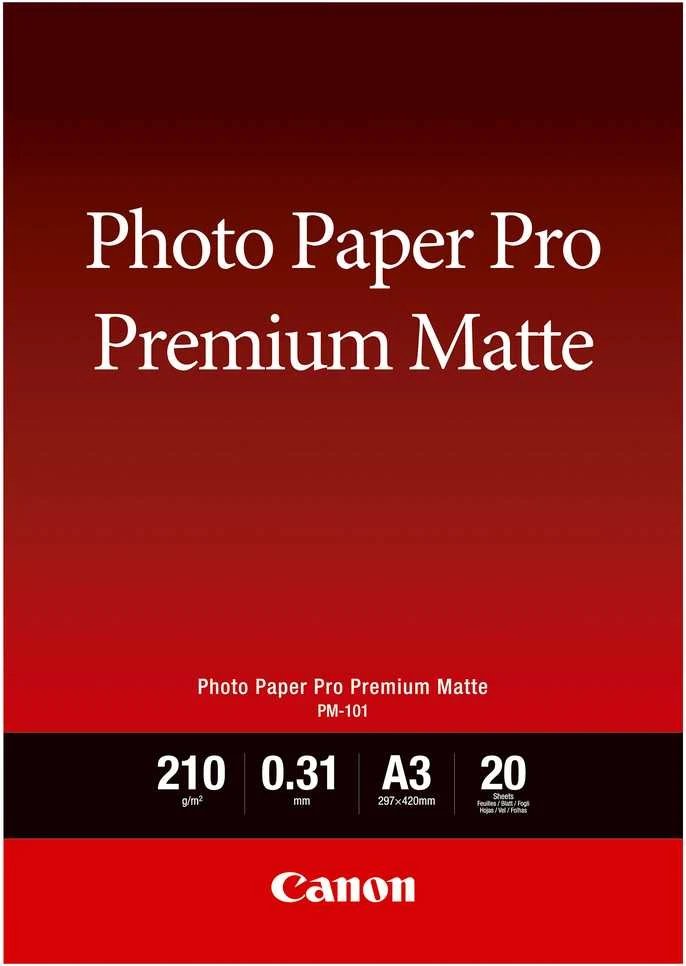 Canon Photo Paper Premium Matte A3 fotopopierius