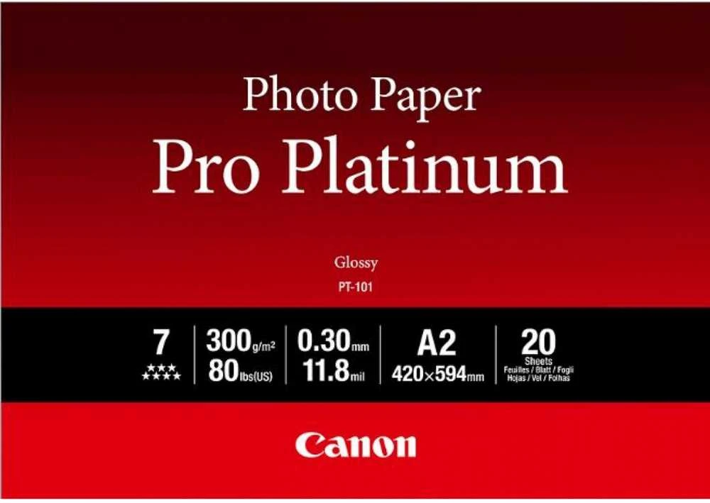 Canon PT-101 fotopopierius Balta Itin blizgus A2