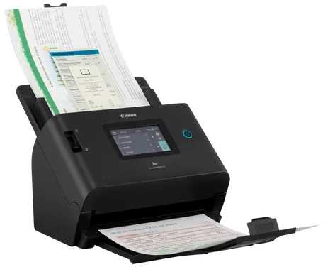 Skeneris Skaner Canon imageFORMULA DR-S350NW Document Scanner 100ipm