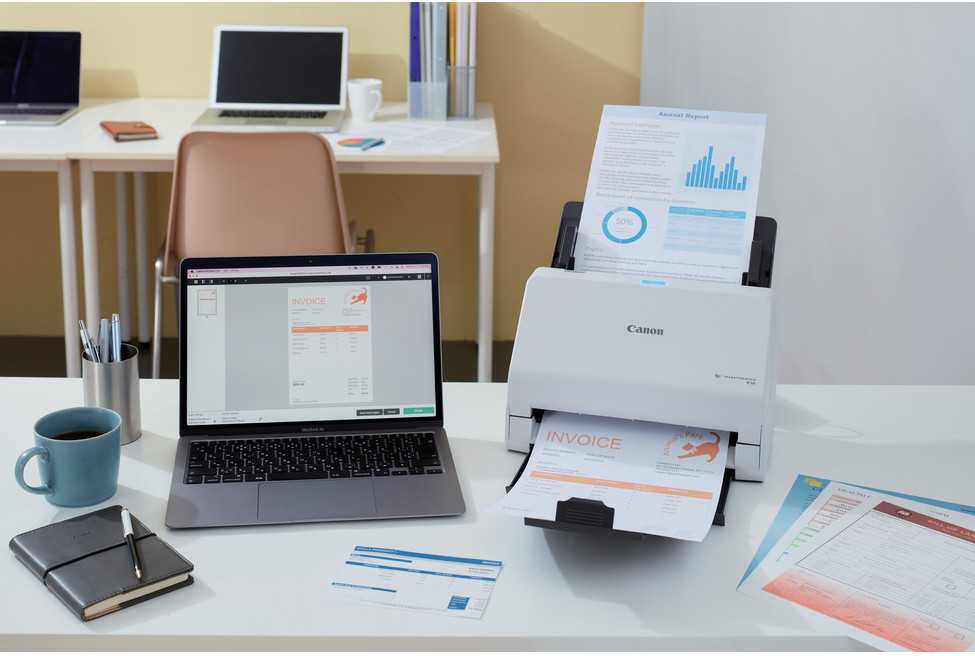Skeneris Skaner Canon ImageFormula Document Scanner R30 ADF 60sheet 50ipm