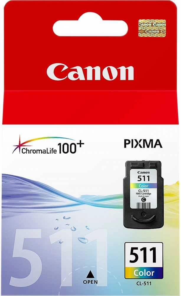 Canon Tinte CL-511 2972B001 Color bis zu 244 Seiten gemäß ISO/IEC 24711