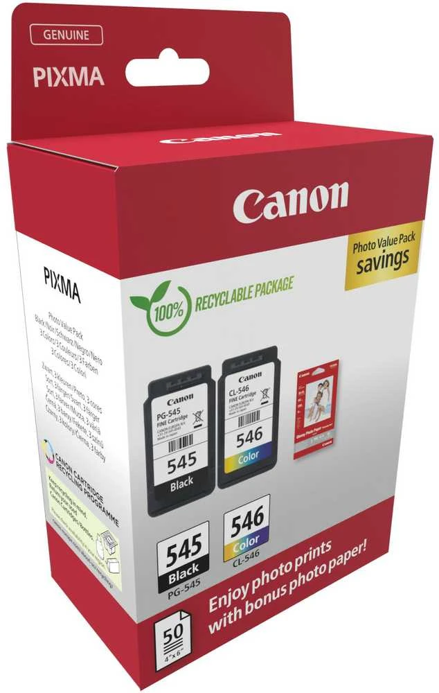 Canon PG-545/CL-546 rašalo kasetė, sudėtinė pakuotė