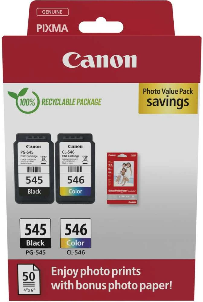 Canon PG-545/CL-546 rašalo kasetė, sudėtinė pakuotė