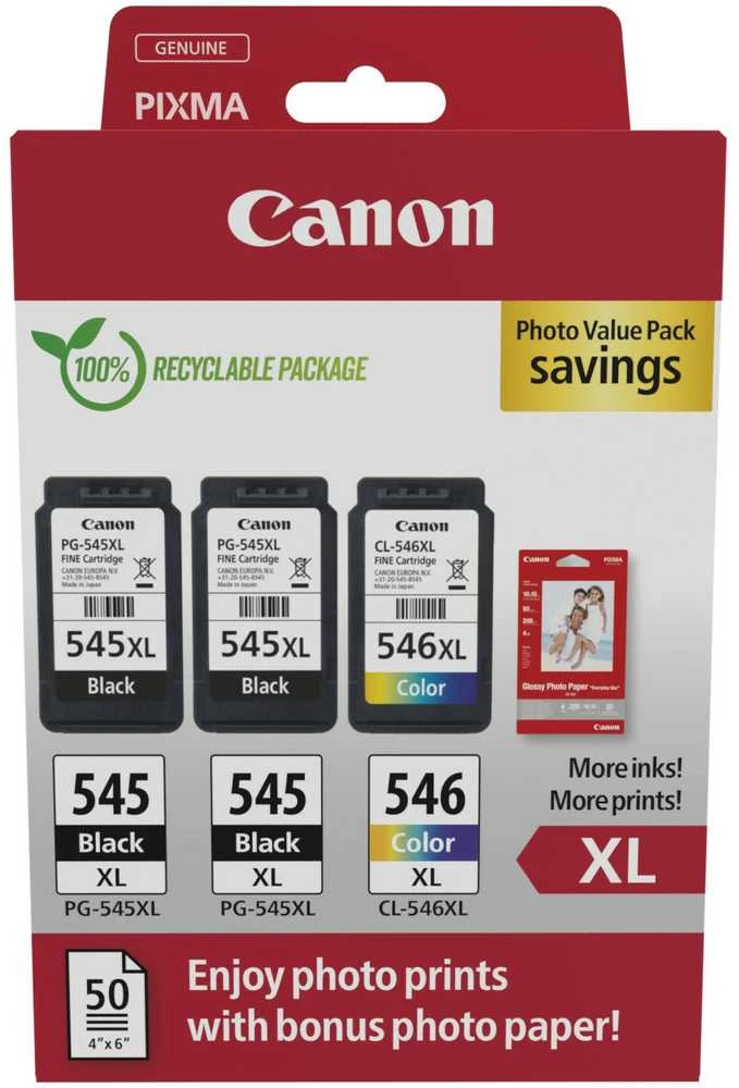 CANON PG-545XLx2 / CL-546XL rašalo kasetė PVP