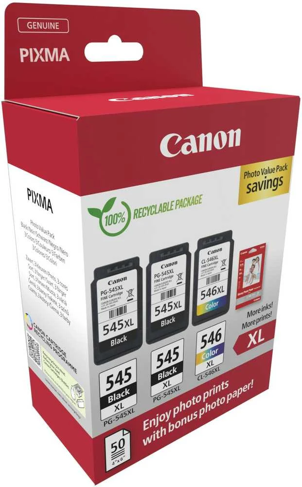 CANON PG-545XLx2 / CL-546XL rašalo kasetė PVP