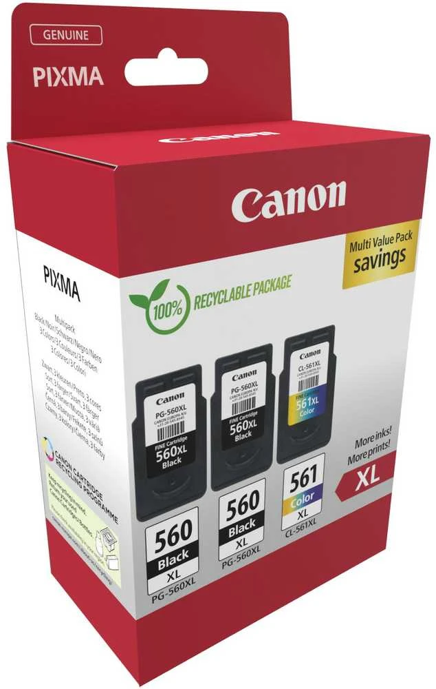 CANON PG-560XLx2/CL-561XL rašalo kasetė MULTI