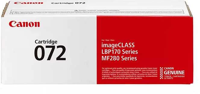 Canon CRG 072 (5647C002) Lazerinė kasetė, Juoda