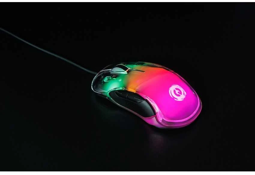 CANYON pelė Braver GM-728 LED Crystal 7buttons su laidu Juodas