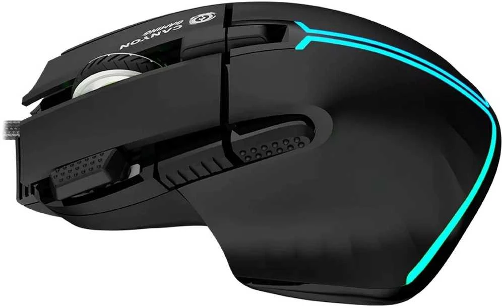 CANYON pelė Fortnax GM-636 RGB 9buttons su laidu Juodas