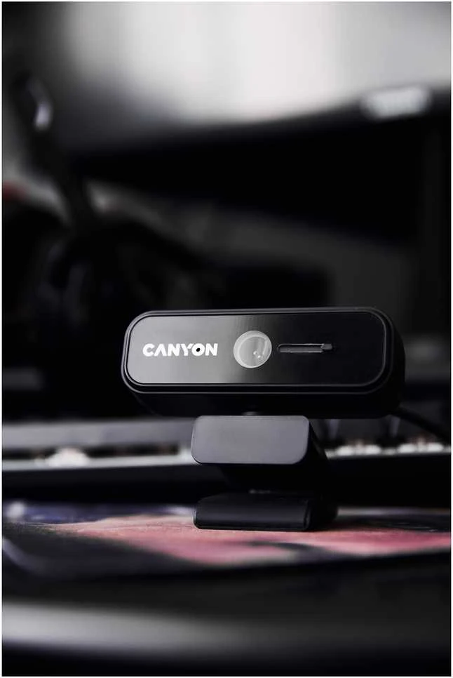 CANYON internetinė kamera C2N Full HD 1080p Juodas