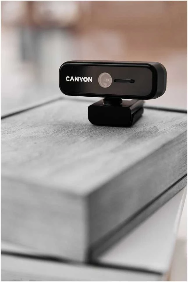 CANYON internetinė kamera C2N Full HD 1080p Juodas