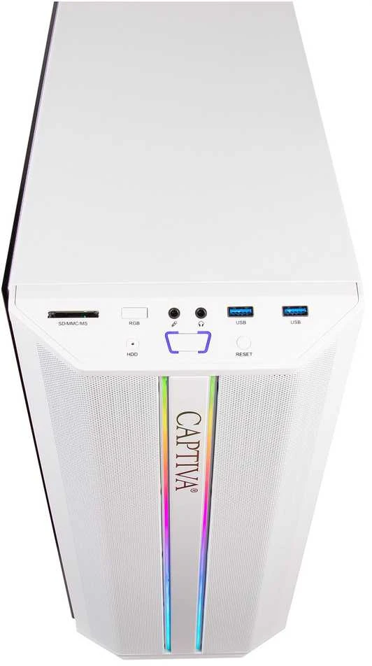 Stacionarus kompiuteris „Captiva“ pažangus žaidimų kompiuteris R98-608 Ryzen 7 5700X 32 GB / 1 TB SSD RTX 5060 Win11