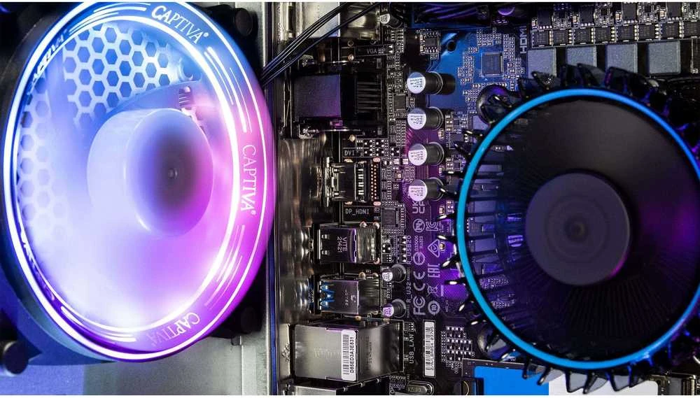„Captiva“ žaidimams skirtas stacionarus kompiuteris R92-769, R7-5700X, 32 GB / 1 TB SSD, RTX 5060Ti, „Windows 11“