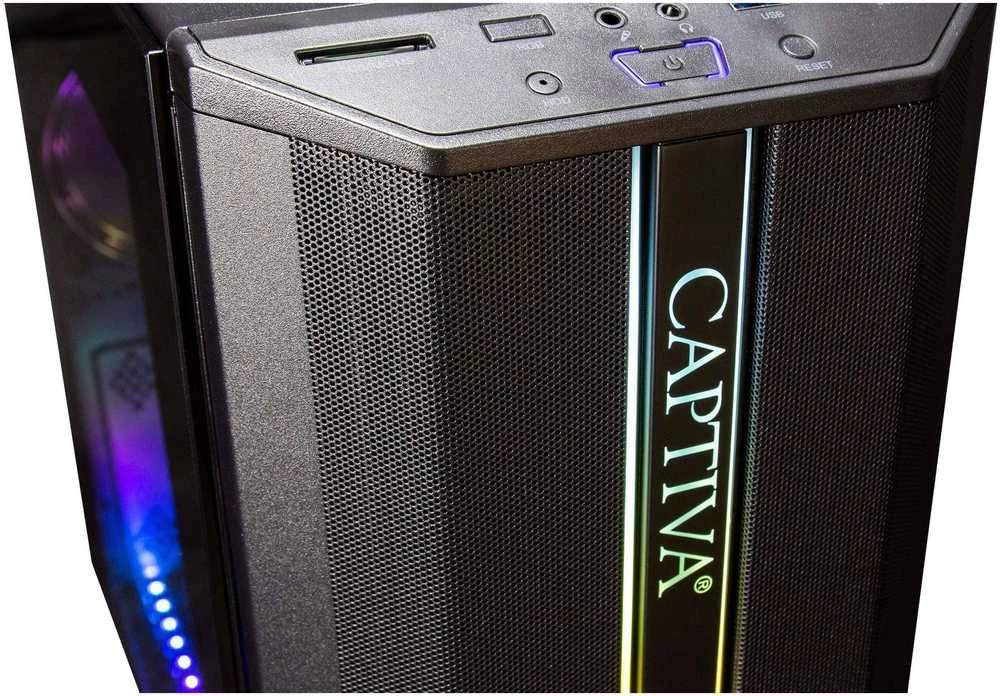 „Captiva“ žaidimams skirtas stacionarus kompiuteris R92-769, R7-5700X, 32 GB / 1 TB SSD, RTX 5060Ti, „Windows 11“